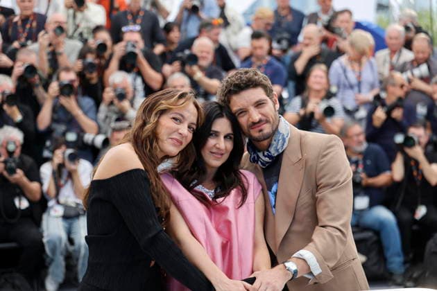 Monia Chokri, Géraldine Nakache and Niels Schneider at the photocall of the film Si Tu Penses Bien Think Good at the 79th International Film Festival in Cannes, France on May 16, 2026 Jacovides Moreau bestimage Si Tu Penses Bien Think Good photocall at the 79th annual Cannes Film Festival at Palais des Festivals on May 16, 2026 in Cannes, France Cannes France  Copyright: xJACOVIDES-MOREAUx xBESTIMAGExJACOVIDES-MOREAUx xBESTIMAGEx