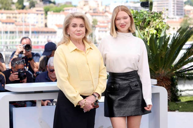 Catherine Deneuve und Lea Seydoux beim Photocall zum Kinofilm Gentle Monster auf dem Festival de Cannes 2026 79. Internationale Filmfestspiele von Cannes am Palais des Festivals. Cannes, 16.05.2026