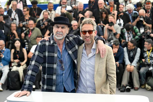 79ème Festival International du Film de Cannes Photocall with cast of Cantona 79th International Cannes Film Festival Photocall with cast of Cantona 456156 2026 05 16 Cantona, Eric Tryhorn, David  Copyright: xSergexArnalx xStarfacex STAR_456156_002