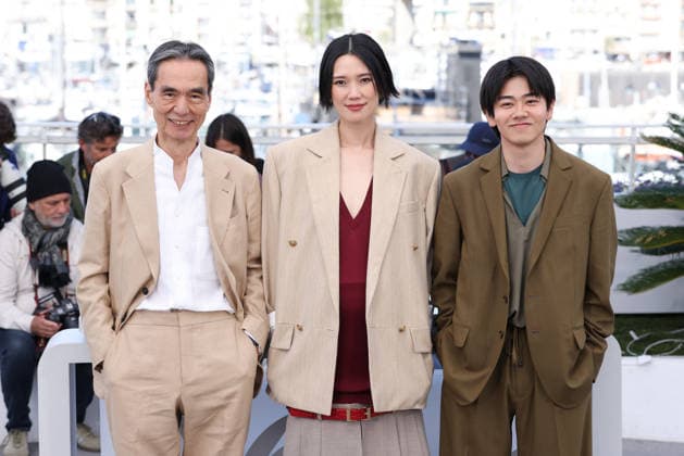 Cannes - Soudain Photocall JD Kodai Kurosaki, Tao Okamoto and Kyozo Nagatsuka attending the Soudain photocall during the 79th annual Cannes Film Festival at Palais des Festivals on May 16, 2026 in Cannes, France. Photo by Jerome Domine ABACAPRESS.COM Cannes France  Copyright: xDominexJerome ABACAx