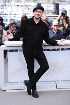 Cannes - Propeller One-Way Night Coach Photocall JD John Travolta attending the Propeller One-Way Night Coach photocall during the 79th annual Cannes Film Festival at Palais des Festivals on May 16, 2026 in Cannes, France. Photo by Jerome Domine ABACAPRESS.COM Cannes France  Copyright: xDominexJerome ABACAx
