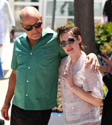 May 16, 2026, Cannes, Cote D azur, France: WOODY HARRELSON and KRISTEN STEWART depart the Full Phil photocall at the 79th Annual Cannes Film Festival at Palais des Festivals in Cannes, France. Cannes France  - ZUMAc179 20260516_zep_c179_050 Copyright: xMickaelxChavetx