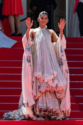 Cannes Sheep In The Box screening NG Sanam Saeed attending the ‘Sheep In The Box’ Screening and Red Carpet at Palais Des Festivals in Cannes, France on May 16 2026 as part of the 79th Cannes Film Festival. Photo by Nicolas Genin ABACAPRESS.COM Cannes France  Copyright: xGeninxNicolas ABACAx