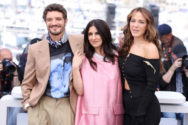 Cannes - Si tu penses bien Photocall JD Niels Schneider, Géraldine Nakache and Monia Chokri attending the Si tu penses bien photocall during the 79th annual Cannes Film Festival at Palais des Festivals on May 16, 2026 in Cannes, France. Photo by Jerome Domine ABACAPRESS.COM Cannes France  Copyright: xDominexJerome ABACAx