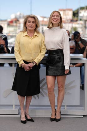 Catherine Deneuve and Léa Seydoux at the Gentle Monster photocall at the 79th International Film Festival in Cannes, France, May 16, 2026 Jacovides Moreau Bestimage Gentle Monster photocall at the 79th annual Cannes Film Festival at Palais des Festivals on May 16, 2026 in Cannes, France Cannes France  Copyright: xJACOVIDES-MOREAUx xBESTIMAGExJACOVIDES-MOREAUx xBESTIMAGEx