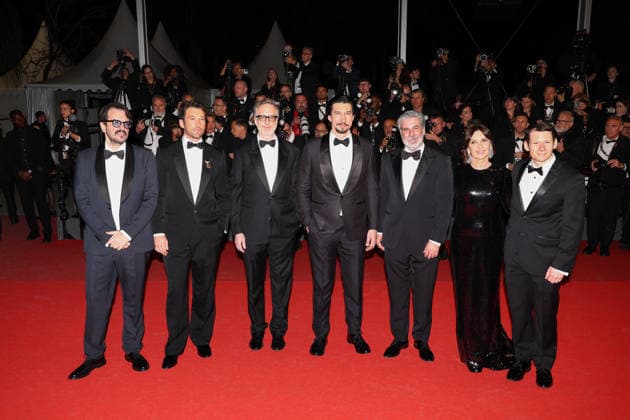 May 16, 2026, Cannes, Cote D azur, France: Cast of whom MILES TELLER, JAMES GRAY and ADAM DRIVER on the red carpet for the screening of PAPER TIGER at the 79th Annual Cannes Film Festival at Palais des Festivals in Cannes, France Cannes France - ZUMAc179 20260516_zep_c179_218 Copyright: xMickaelxChavetx
