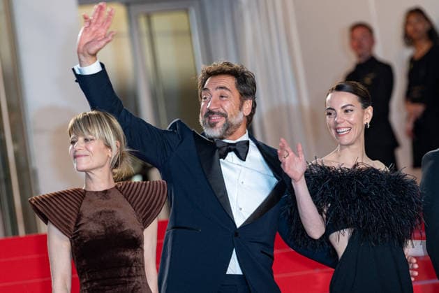 Cannes The Beloved screening NG Marina Fois, Javier Bardem and Victoria Luengo attending the ‘El Ser Querido (The Beloved)’ Screening and Red Carpet at Palais Des Festivals in Cannes, France on May 16 2026 as part of the 79th Cannes Film Festival. Photo by Nicolas Genin ABACAPRESS.COM Cannes France  Copyright: xGeninxNicolas ABACAx