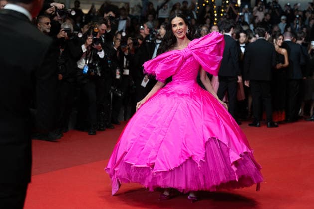 Cannes Paper Tiger Red Carpet LZ Demi Moore attending the Paper Tiger red carpet during the 79th Cannes Film Festival in Cannes, France on May 16, 2026. Photo by Laurent Zabulon ABACAPRESS.COM  Copyright: xZabulonxLaurentx