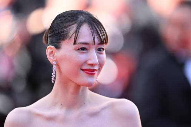 79th Cannes Film Festival: Sheep in The Box screening CANNES, FRANCE - MAY 16: Japanese actress Haruka Ayase leaves after the screening of the film Sheep in The Box at the 79th edition of the Cannes Film Festival in Cannes, France on May 16, 2026. Mustafa Yalcin Anadolu Cannes France. Editorial use only. Please get in touch for any other usage.  Copyright: x2026xAnadoluxMustafaxYalcinx