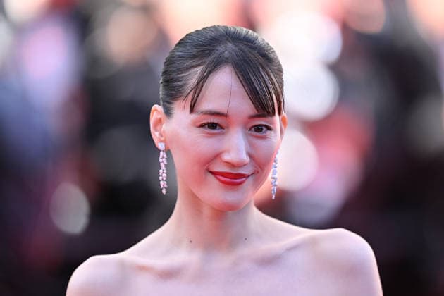 79th Cannes Film Festival: Sheep in The Box screening CANNES, FRANCE - MAY 16: Japanese actress Haruka Ayase leaves after the screening of the film Sheep in The Box at the 79th edition of the Cannes Film Festival in Cannes, France on May 16, 2026. Mustafa Yalcin Anadolu Cannes France. Editorial use only. Please get in touch for any other usage.  Copyright: x2026xAnadoluxMustafaxYalcinx