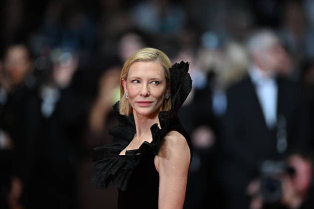 79th Cannes Film Festival: Paper Tiger screening CANNES, FRANCE - MAY 16: Australian US actress Cate Blanchett arrives for the screening of the film Paper Tiger at the 79th edition of the Cannes Film Festival in Cannes, France on May 16, 2026. Mustafa Yalcin Anadolu Cannes France. Editorial use only. Please get in touch for any other usage.  Copyright: x2026xAnadoluxMustafaxYalcinx