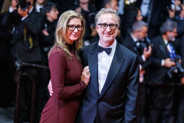 May 16, 2026, Cannes, France: Alexandra Dickson Gray and James Gray attend the red carpet of Paper Tiger at the 79th Cannes Film Festival. Cannes France - ZUMAs197 20260516_aaa_s197_262 Copyright: xMarcoxBaradax