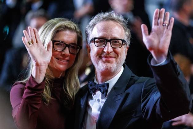 May 16, 2026, Cannes, France: Alexandra Dickson Gray and James Gray attend the red carpet of Paper Tiger at the 79th Cannes Film Festival. Cannes France - ZUMAs197 20260516_aaa_s197_253 Copyright: xMarcoxBaradax