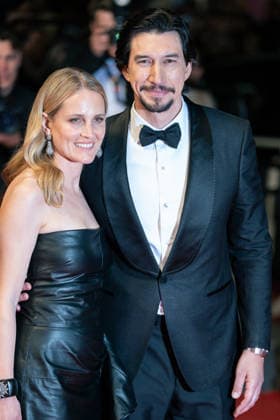 May 16, 2026, Cannes, France: Joanne Tucker and Adam Driver depart the Paper Tiger screening during the 79th annual Cannes Film Festival at Palais des Festivals on May 16, 2026 in Cannes, France. Cannes France  - ZUMAs197 20260516_aaa_s197_596 Copyright: xLounisxTiarx
