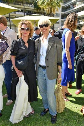Medienboard Empfang - Cannes Tricia Tuttle und Katja Eichinger beim Medienboard Empfang in Cannes am 16.05.2026 Copyright: xEventpressxBerndtx