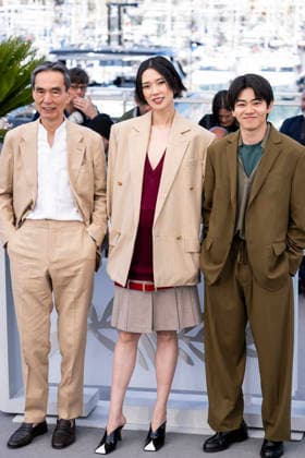 79th Cannes Film Festival Photocall of the movie -Soudain- Palais des Festivals - Cannes, France Kyozo Nagatsuka;Tao Okamoto;Kodai Kurosaki 79th Cannes Film Festival Photocall of the movie -Soudain- Palais des Festivals - Cannes, France 16th May 2026 SGPItalia id 134688_047 *Not Exclusive  Copyright: xALFONSOxCATALANO SGPITALIAx