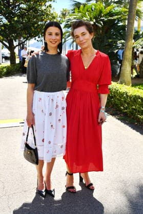 Medienboard Empfang - Cannes Aylin Tezel und Sarah Duve-Schmid beim Medienboard Empfang in Cannes am 16.05.2026 Copyright: xEventpressxBerndtx