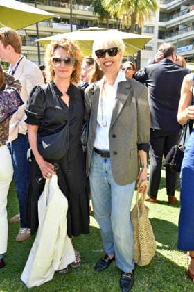 Medienboard Empfang - Cannes Tricia Tuttle und Katja Eichinger beim Medienboard Empfang in Cannes am 16.05.2026 Copyright: xEventpressxBerndtx
