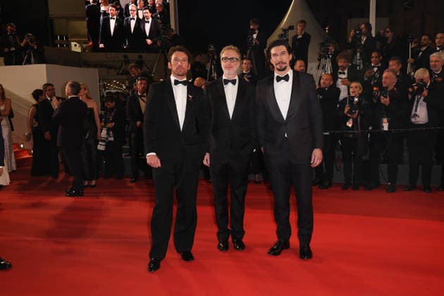 Departs from Paper Tiger screening during the 79th Cannes Film Festival Miles Teller, James Gray and Adam Driver - Departs from Paper Tiger screening during the 79th Cannes Film Festival in Cannes, France on May 16, 2026  Copyright: x Chassery+Courdjix