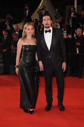 Departs from Paper Tiger screening during the 79th Cannes Film Festival Joanne Tucker and Adam Driver - Departs from Paper Tiger screening during the 79th Cannes Film Festival in Cannes, France on May 16, 2026  Copyright: x Chassery+Courdjix