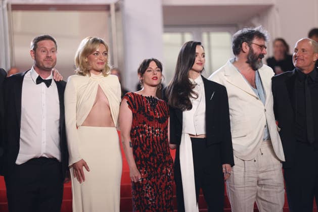 Full Phil screening during the 79th Cannes Film Festival Quentin Dupieux, Eric Wareheim, Woody Harrelson, Kristen Stewart, Charlotte Le Bon, Emma Mackey - Full Phil screening during the 79th Cannes Film Festival in Cannes, France on May 16, 2026  Copyright: x Chassery+Courdjix