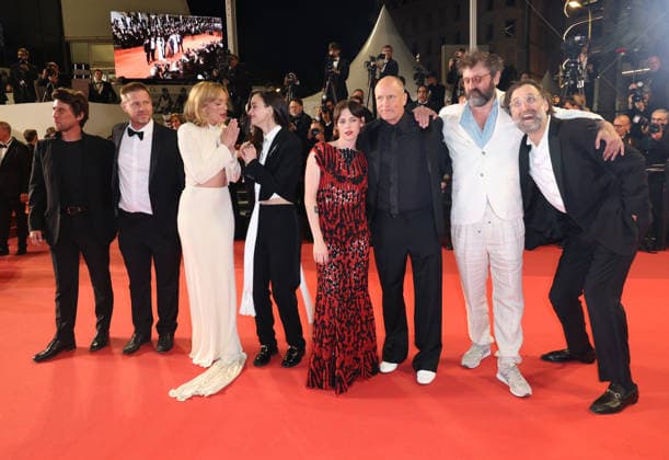 Full Phil screening during the 79th Cannes Film Festival Quentin Dupieux, Eric Wareheim, Woody Harrelson, Kristen Stewart, Charlotte Le Bon, Emma Mackey and Tim Heidecker - Full Phil screening during the 79th Cannes Film Festival in Cannes, France on May 16, 2026  Copyright: x Chassery+Courdjix