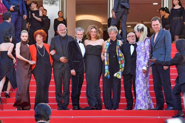 Maria Matschke Engel, Regina Ziegler, Hooman Afshari, Ulrich Matthes, Martina Gedeck, Jenny Erpenbeck, Volker Schloendorff, Susanne Wolff und Lars Eidingerbei bei der The Beloved Premiere in Cannes am 16.05.2026