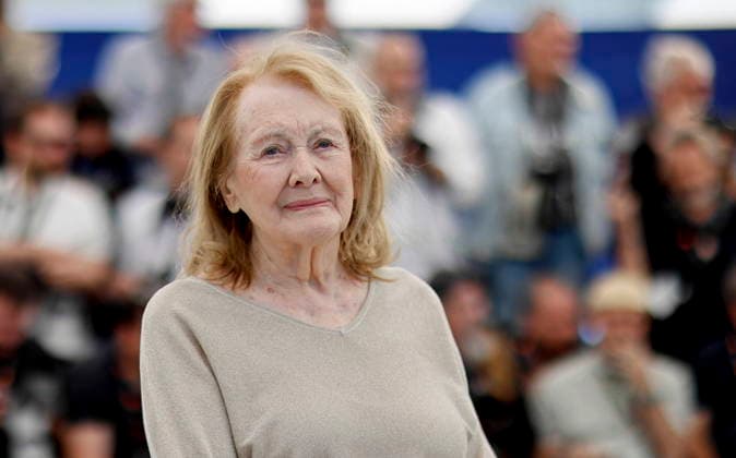 Annie Ernaux au photocall du film Mémoire de Fille Un Certain Regard lors du 79ème Festival International du Film de Cannes 12 23 mai 2026, le 17 mai 2026 Jacovides Moreau Bestimage Photocall for Memoire de Fille Un Certain Regard at the 79th Cannes International Film Festival, on May 17th, 2026 Cannes France  Copyright: xJACOVIDES-MOREAUx xBESTIMAGExJACOVIDES-MOREAUx xBESTIMAGEx