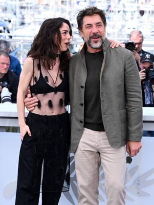 IPA84780838 - Cannes, 79th Cannes Film Festival 2026, Day 6. Photocall of the film EL SER QUERIDO (THE BELOVED). Pictured are Victoria Luengo, Javier Bardem  Copyright: xAlbertoxTerenghix xPoolxPhotoxEventsx07x 84780838