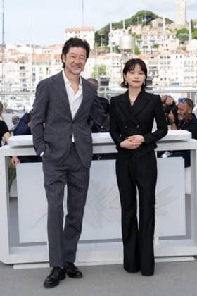 Cannes All The Lovers In The Night photocall NG Tadanobu Asano and Yukino Kishii attending the ’(De Toutes Les Nuits, Les Amants All The Lovers In The Night)’ photocall during the 79th Cannes Film Festival in Cannes on May 17, 2026. Photo by Nicolas Genin ABACAPRESS.COM Cannes France  Copyright: xGeninxNicolas ABACAx