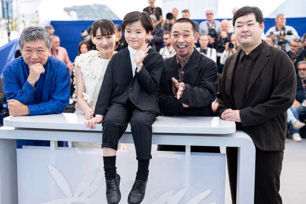Cannes Sheep in the box Photocall EB Japanese actress Haruka Ayase, Japanese actor Rimu Kuwaki and Japanese actor and comedian Daigo Yamamoto pose during a photocall of the film Sheep in The Box at the 79th edition of the Cannes Film Festival in Cannes, southern France on May 17, 2026.Photo by Eliot Blondet ABACAPRESS.COM Cannes France France  Copyright: xBlondetxEliot ABACAx