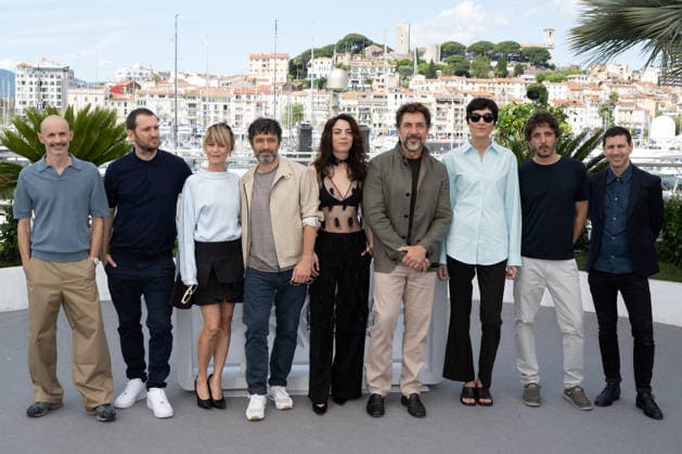Cannes The beloved photocall NG Raúl Arévalo, Marina Foïs, Rodrigo Sorogoyen, Victoria Luengo, Javier Bardem, Isabel Pena, Eduardo Villaneuva and Guillermo Farré attending the ’El Ser Querido (The Beloved)’ photocall during the 79th Cannes Film Festival in Cannes on May 17, 2026. Photo by Nicolas Genin ABACAPRESS.COM Cannes France  Copyright: xGeninxNicolas ABACAx