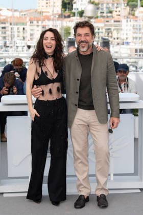 Cannes The beloved photocall NG Victoria Luengo and Javier Bardem attending the ’El Ser Querido (The Beloved)’ photocall during the 79th Cannes Film Festival in Cannes on May 17, 2026. Photo by Nicolas Genin ABACAPRESS.COM Cannes France  Copyright: xGeninxNicolas ABACAx