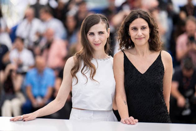 Cannes I ll Be Gone in June Photocall EB , German director and writer Katharina Rivilis and German actress Naomi Cosma during a photocall of the film I ll Be Gone in June at the 79th edition of the Cannes Film Festival in Cannes, southern France on May 17, 2026. Photo by Eliot Blondet ABACAPRESS.COM Cannes France France  Copyright: xBlondetxEliot ABACAx