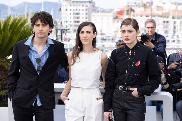 I ll be gone in june photocall at the 79th Cannes Film Festival Naomi Cosma, Katharina Rivilis and David Flores - I ll be gone in june photocall at the 79th Cannes Film Festival in Cannes, France on May 17, 2026  Copyright: x Chassery+Courdjix