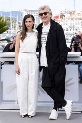 I ll be gone in june photocall at the 79th Cannes Film Festival Katharina Rivilis and Wim Wenders - I ll be gone in june photocall at the 79th Cannes Film Festival in Cannes, France on May 17, 2026  Copyright: x Chassery+Courdjix