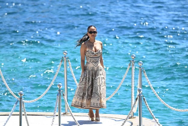 Cannes - Christina Milian at Eden Roc Christina Milian arrives at the Eden Roc in Cap d Antibes in France, May 17, 2026. Photo by Florian Poitout ABACAPRESS.COM Cap d Antibes France  Copyright: xPoitoutxFlorian ABACAx