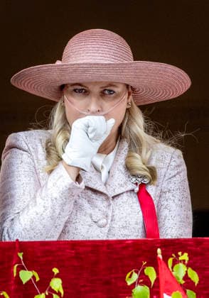 Entertainment Bilder des Tages 17-05-2026 Oslo Crown Princess Mette-Marit during the national day on the balcony of the royal palace in Oslo. Â  Copyright: xPPEx