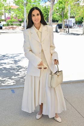 Cannes AMI Paris Lunch Demi Moore attending the AMI Paris Lunch at Fred L Ecailler during 79th Cannes Film Festival in Cannes, France on May 17, 2026. Photo by Julien Reynaud APS-Medias ABACAPRESS.COM Cannes France  Copyright: xReynaudxJulien APS-Medias ABACAx