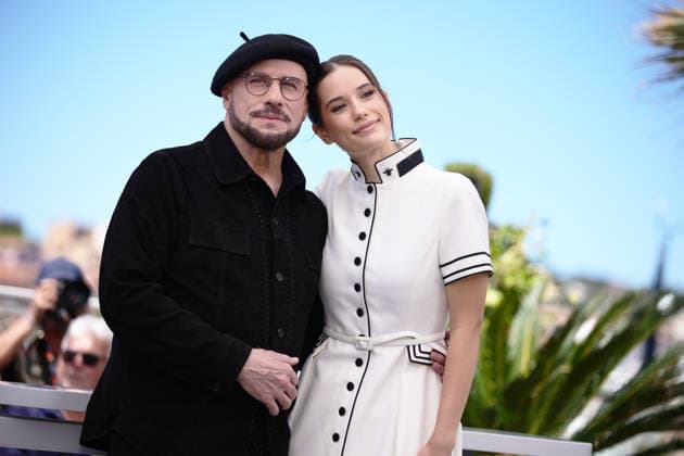 79th Cannes Film Festival in Cannes, France - 16 MAY 2026. John Travolta and his daughter, Ella Bleu Travolta attend the photocall of Propeller One-Way Night Coach at the 79th Cannes Film Festival . Cannes France Copyright: xMarcoxBaradax xSOPAxImagesx 20260516_PHOTOCALL PROPELLER ONE WAY-5