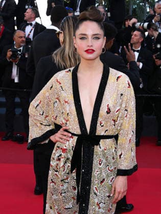 IPA84793090 - Cannes Film Festival 2026, Evening 6. Red Carpet film Garance. In the photo Matilde Gioli  Copyright: xAlbertoxTerenghix xPoolxPhotoxEventsx07x 84793090