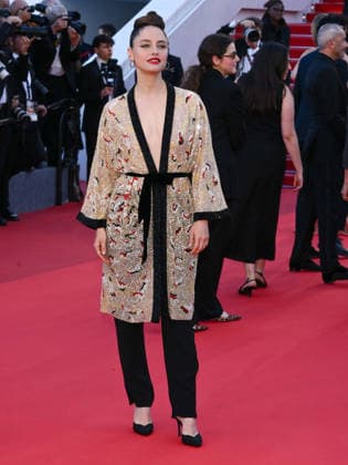 IPA84793107 - Cannes Film Festival 2026, Evening 6. Red Carpet film Garance. In the photo Matilde Gioli  Copyright: xAlbertoxTerenghix xPoolxPhotoxEventsx07x 84793107