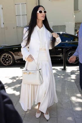 Cannes Demi Moore exits Martinez MP Cannes, France- May 16: Demi Moore arrives to Hotel Martinez during 79th Festival of Cannes, on May 16, 2026 in Cannes, France. Photo by Marco Piovanotto Abacapress.com Cannes France  Copyright: xPiovanottoxMarco ABACAx