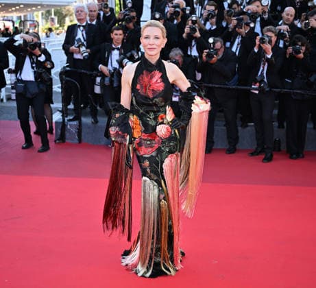 Entertainment Bilder des Tages 79th Cannes Film Festival: Garance (Another Day) screening CANNES, FRANCE - MAY 17: Australian actor and film producer Cate Blanchett arrives for the screening of the film Garance (Another Day) at the 79th edition of the Cannes Film Festival in Cannes, France on May 17, 2026. Mustafa Yalcin Anadolu Cannes France. Editorial use only. Please get in touch for any other usage.  Copyright: x2026xAnadoluxMustafaxYalcinx