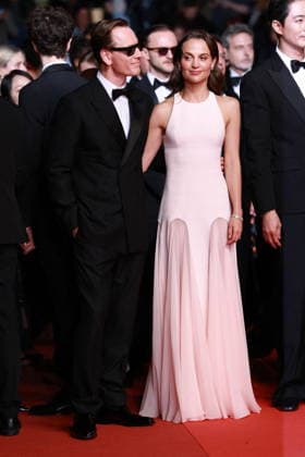 Cannes - Hope Red Carpet Michael Fassbender and Alicia Vikander attend the Hope screening on the red carpet during the 79th annual Cannes Film Festival at Palais des Festivals on May 17, 2026 in Cannes, France. Photo by Jerome Domine ABACAPRESS.COM Cannes France  Copyright: xDominexJerome ABACAx