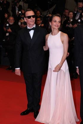 Cannes - Hope Red Carpet Michael Fassbender and Alicia Vikander attend the Hope screening on the red carpet during the 79th annual Cannes Film Festival at Palais des Festivals on May 17, 2026 in Cannes, France. Photo by Jerome Domine ABACAPRESS.COM Cannes France  Copyright: xDominexJerome ABACAx