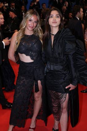 Cannes - Hope Red Carpet Bahia-Carla Stendhal and Giulia Sarkozy attend the Hope screening on the red carpet during the 79th annual Cannes Film Festival at Palais des Festivals on May 17, 2026 in Cannes, France. Photo by Jerome Domine ABACAPRESS.COM Cannes France  Copyright: xDominexJerome ABACAx