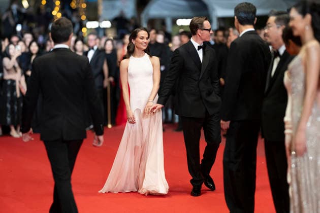 Cannes Hope Red Carpet EB Michael Fassbender and Alicia Vikander attend the Hope screening during the 79th annual Cannes Film Festival at Palais des Festivals on May 17, 2026 in Cannes, France. Photo by Eliot Blondet ABACAPRESS.COM Cannes France France  Copyright: xBlondetxEliot ABACAx