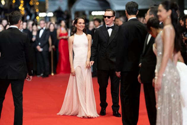 Cannes Hope Red Carpet EB Michael Fassbender and Alicia Vikander attend the Hope screening during the 79th annual Cannes Film Festival at Palais des Festivals on May 17, 2026 in Cannes, France. Photo by Eliot Blondet ABACAPRESS.COM Cannes France France  Copyright: xBlondetxEliot ABACAx
