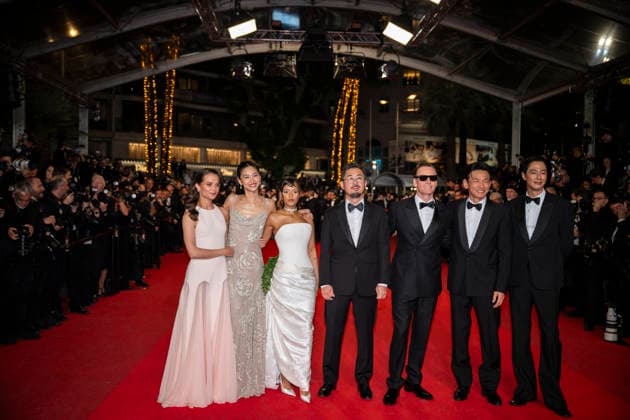 Cannes Hope Red Carpet EB Michael Fassbender, Alicia Vikander, Go Soo, Hwang Jeong-min, Na Hong-jin, Taylor Russell and Hoyeon attend the Hope screening during the 79th annual Cannes Film Festival at Palais des Festivals on May 17, 2026 in Cannes, France. Photo by Eliot Blondet ABACAPRESS.COM Cannes France France  Copyright: xBlondetxEliot ABACAx